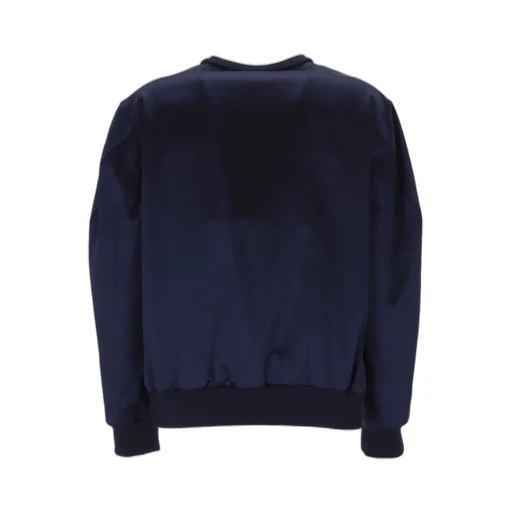 Givenchy Paris Logo Zigzag Embroidered Sweatshirt