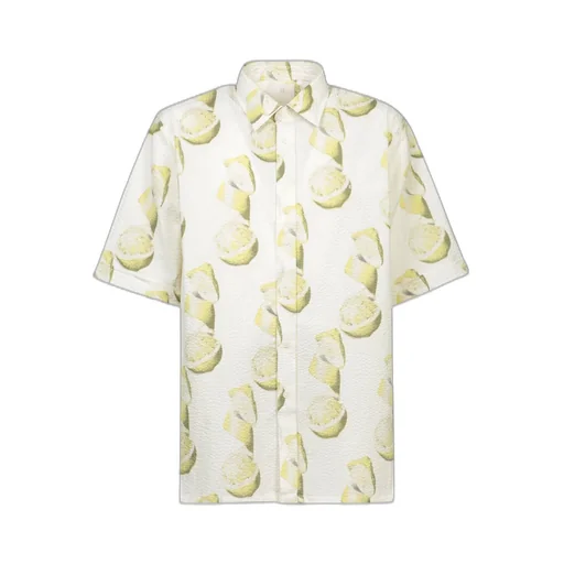Givenchy Lemon Print Short-Sleeved Shirt