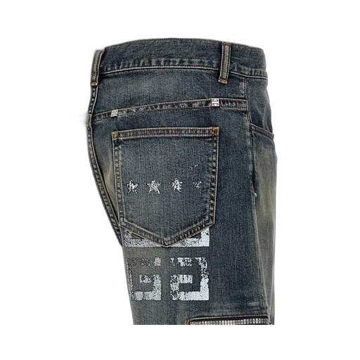 Givenchy Pocket Detailed Straight Leg Jeans