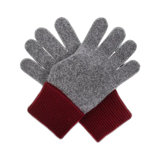Givenchy Logo Embroidered Knit Gloves