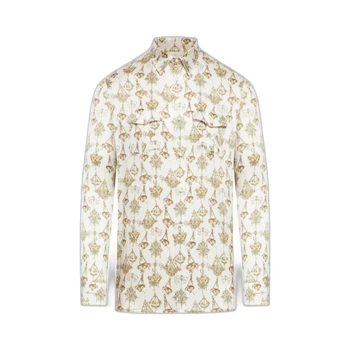Givenchy Chandelier Printed Long-Sleeved Shirt