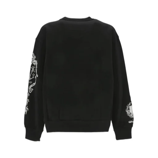Givenchy Crest Boxy Fit Fleece Sweatshirt