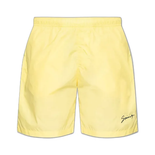 Givenchy Logo Embroidered Elastic-Waist Swim Shorts
