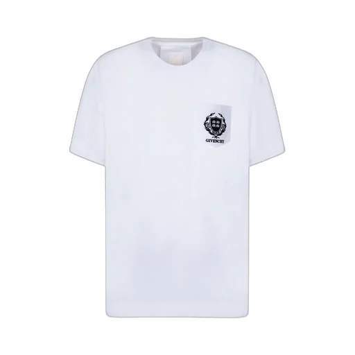 Givenchy Logo Embroidered Crewneck T-Shirt