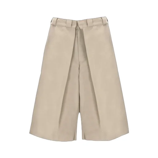 Givenchy Raw Bottom Chino Bermuda Shorts