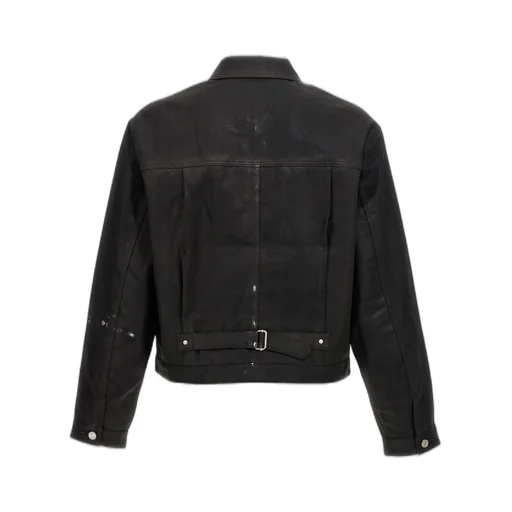 Givenchy Collared Button-Up Denim Jacket