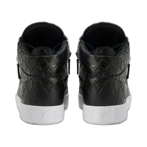 Giuseppe Zanotti Kriss Embossed Zip Sneakers