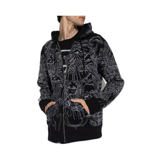 Givenchy Graphic Pattern Printed Hoodie