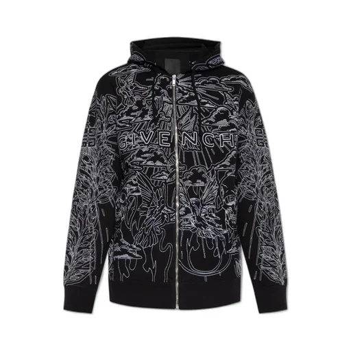 Givenchy Graphic Pattern Printed Hoodie