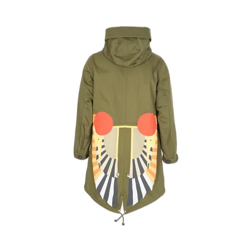 Givenchy Printed Hooded Parka