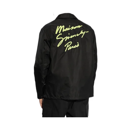 Givenchy Logo Embroidered Button-Up Jacket