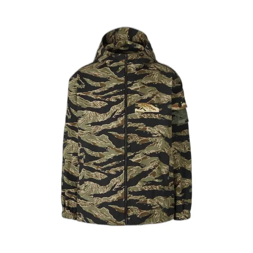 Givenchy Camouflage Printed Windbreaker Jacket