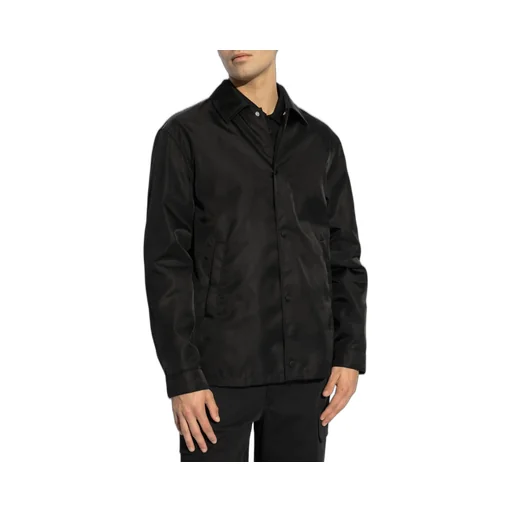Givenchy Logo Embroidered Button-Up Jacket