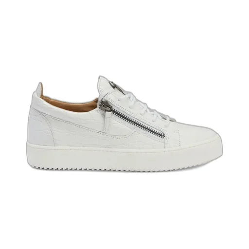 Giuseppe Zanotti Frankie Zip Detailed Lace-Up Sneakers