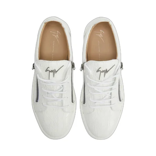 Giuseppe Zanotti Frankie Zip Detailed Lace-Up Sneakers