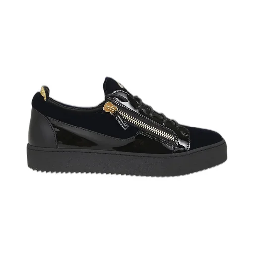 Giuseppe Zanotti Frankie Zip-Detailed Lace-Up Trainers