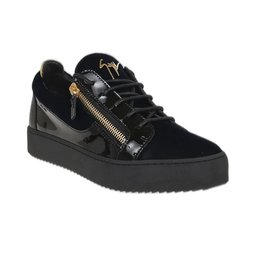 Giuseppe Zanotti Frankie Zip-Detailed Lace-Up Trainers