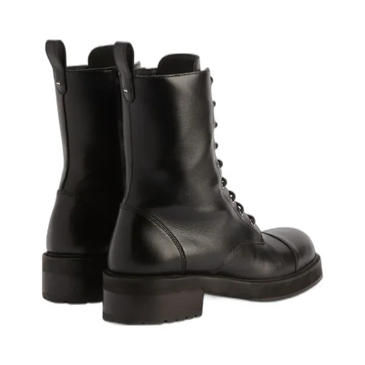 Giuseppe Zanotti Toluse Lace-Up Combat Boots