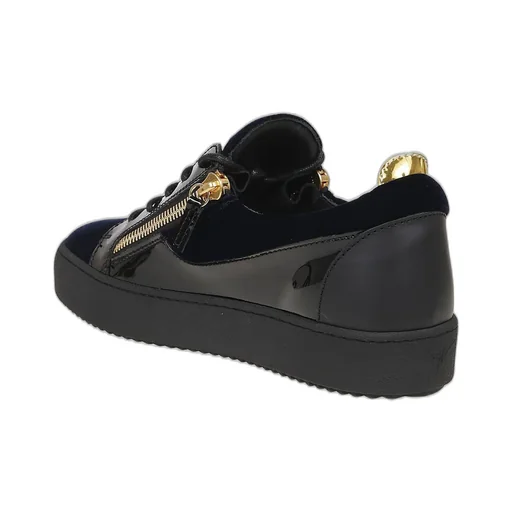 Giuseppe Zanotti Frankie Zip-Detailed Lace-Up Trainers