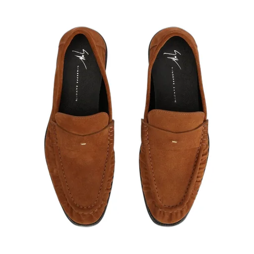 Giuseppe Zanotti Weeston Gathered Loafers
