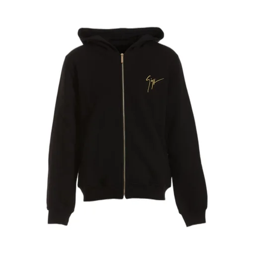 Giuseppe Zanotti Lr-17 Zipped Straight Hem Hoodie