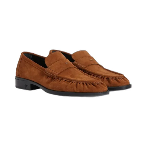 Giuseppe Zanotti Weeston Gathered Loafers