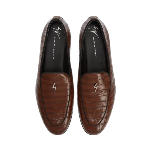Giuseppe Zanotti Rudolph Embossed Loafers