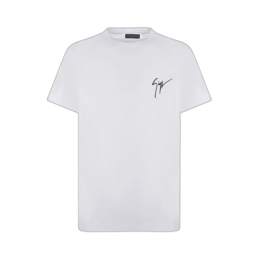 Giuseppe Zanotti Logo Embroidered Crewneck T-Shirt