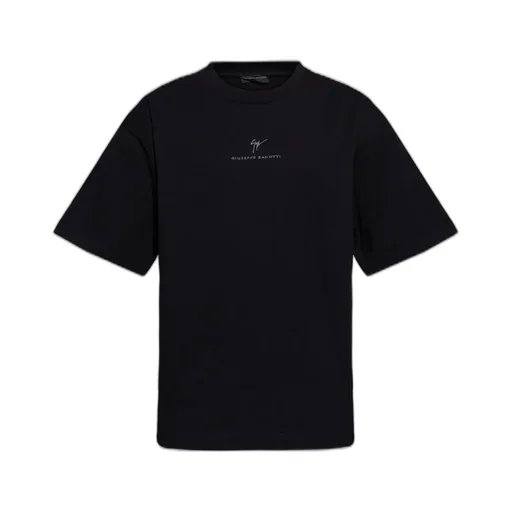 Giuseppe Zanotti Lr-62 Logo Embroidered Jersey T-Shirt