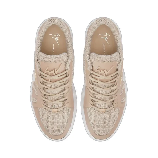Giuseppe Zanotti Talon Knit Panel Sneakers