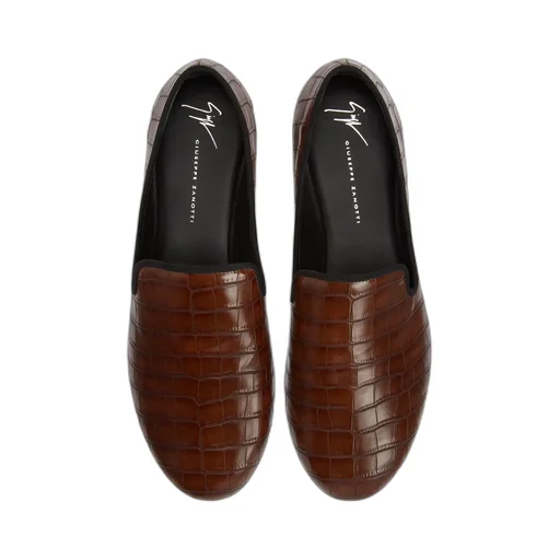 Giuseppe Zanotti Seymour Embossed Loafers