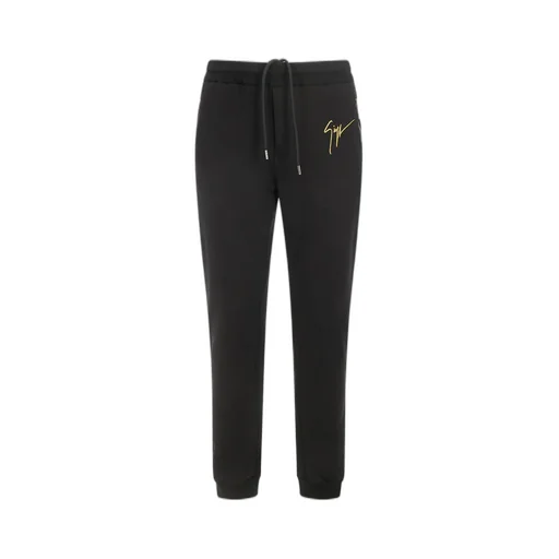 Giuseppe Zanotti Logo Printed Zipped Track Pants