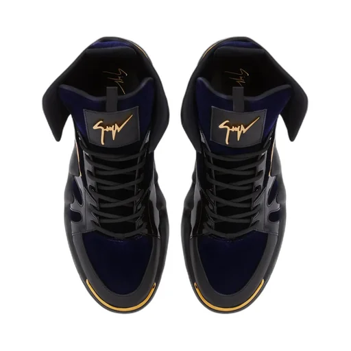 Giuseppe Zanotti Talon High-Top Lace-Up Sneakers