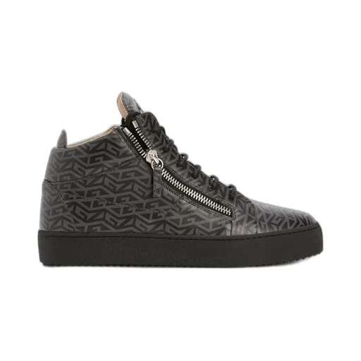 Giuseppe Zanotti Kriss Monogram Mid-Top Sneakers