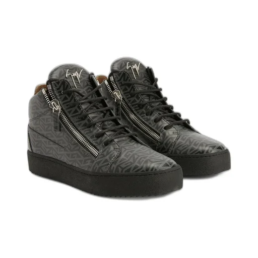 Giuseppe Zanotti Kriss Monogram Mid-Top Sneakers
