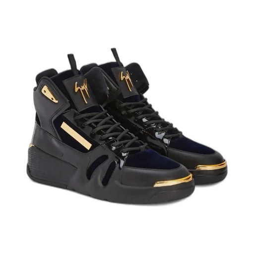 Giuseppe Zanotti Talon High-Top Lace-Up Sneakers