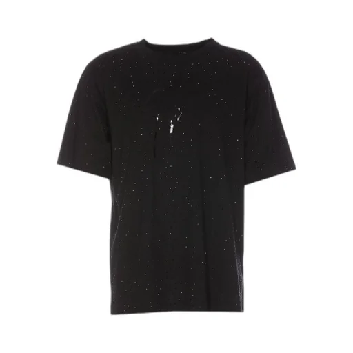 Giuseppe Zanotti Strass All-Over Printed Crewneck T-Shirt