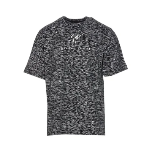 Giuseppe Zanotti Digital-Printed Crewneck T-Shirt