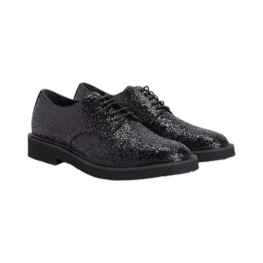 Giuseppe Zanotti Elliot Glitter Lace-Up Shoes