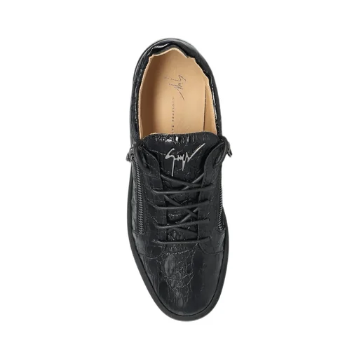 Giuseppe Zanotti Frankie Zip Detailed Lace-Up Sneakers