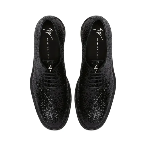 Giuseppe Zanotti Elliot Glitter Lace-Up Shoes