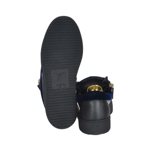 Giuseppe Zanotti Frankie Zip-Detailed Lace-Up Sneakers