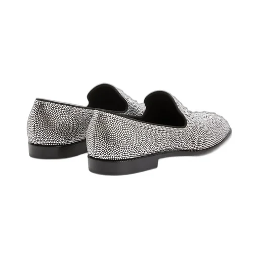 Giuseppe Zanotti Anthime Crystal-Embellished Loafers