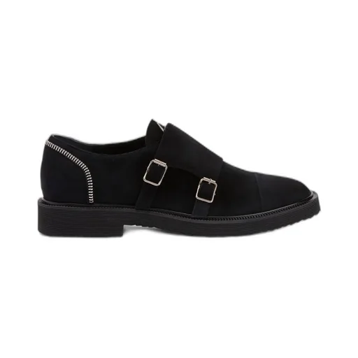 Giuseppe Zanotti Johnny Buckled Lace-Up Shoes