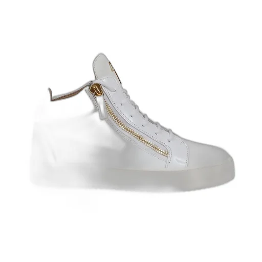 Giuseppe Zanotti Side-Zip Lace-Up Sneakers
