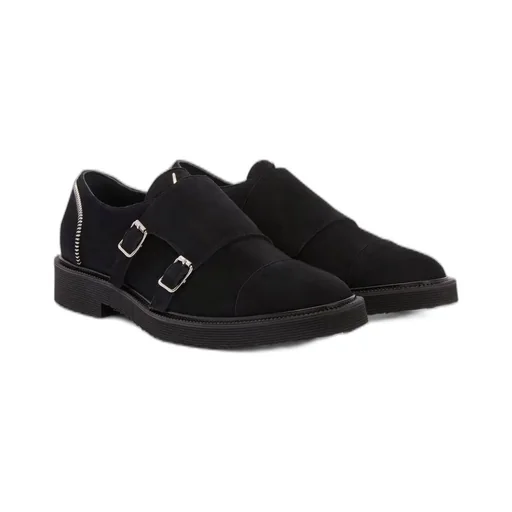 Giuseppe Zanotti Johnny Buckled Lace-Up Shoes