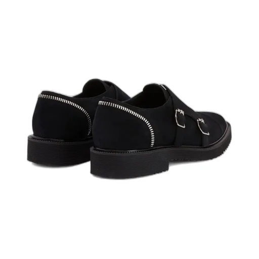 Giuseppe Zanotti Johnny Buckled Lace-Up Shoes