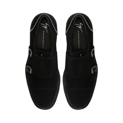 Giuseppe Zanotti Johnny Buckled Lace-Up Shoes