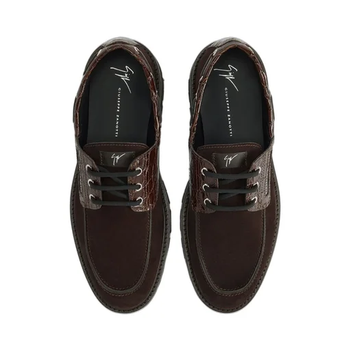 Giuseppe Zanotti Rivaux Lug-Sole Lace-Up Shoes