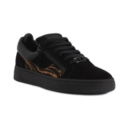 Giuseppe Zanotti Gz 94 Zebra Low Top Sneakers